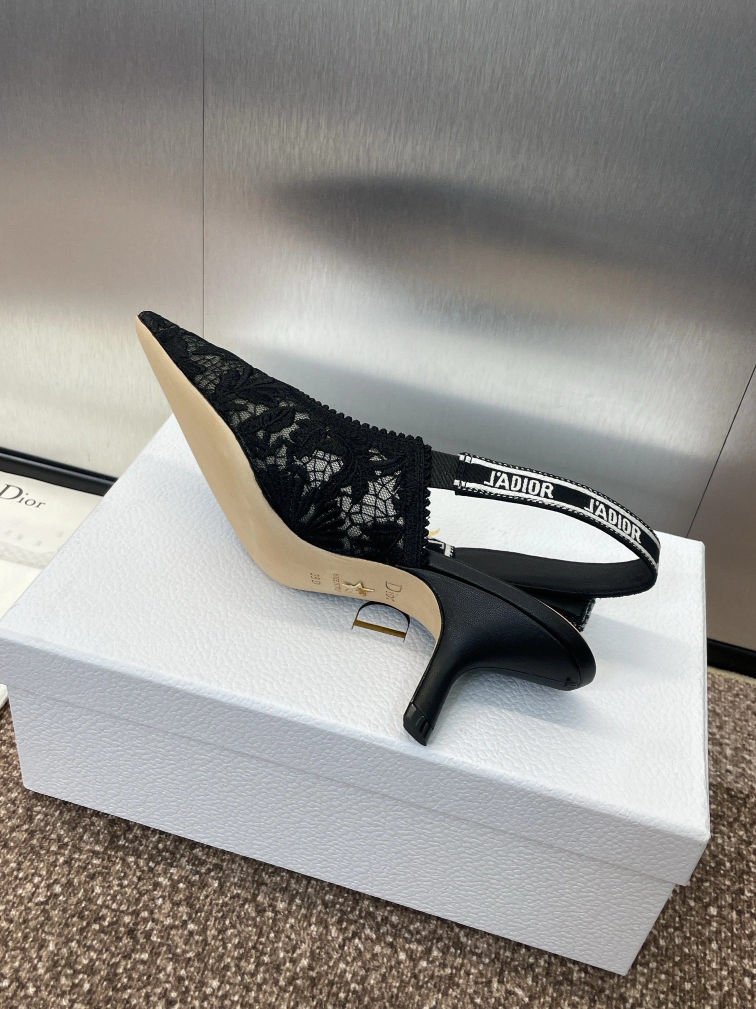 COCO-- 4ior KDV038CDT_S900 embroidery J'A Heel height：6.5cm item:E-X000H2331